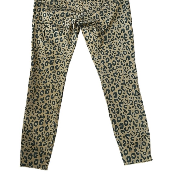 Kut From The Cloth Animal Print Donna High Rise Ankle Skinny Ladies Size 10 - Picture 6 of 8